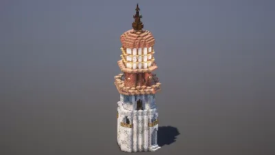 Lighthouse — Minecraft Build by MellowHat