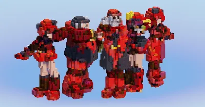 Team Magma from Pokemon — Minecraft Build by LeonisBuilds