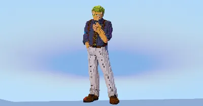 Kento Nanami — Minecraft Build by LeonisBuilds