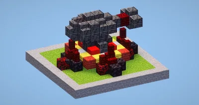 Clash of Clans Cannon Level 12 — Minecraft Build by LeonisBuilds