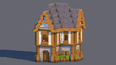 Medieval House – Fully Decorated Interior | Download — Minecraft Build by RaekonBuilds