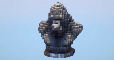 King Kong Bust‎ — Minecraft Build by LeonisBuilds