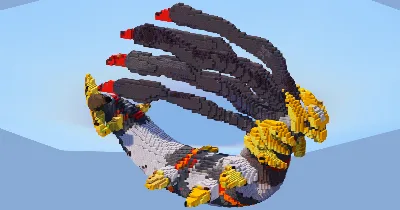 Giratina Original — Minecraft Build by LeonisBuilds