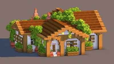Cozy Rustic Cottage | Fully Furnished Survival House — Minecraft Build by RaekonBuilds
