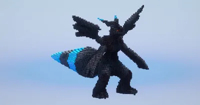 Zekrom — Minecraft Build by LeonisBuilds