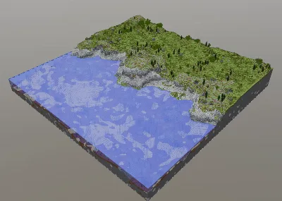 Survival Custom Map with Cliff — Minecraft Build by LeonisBuilds