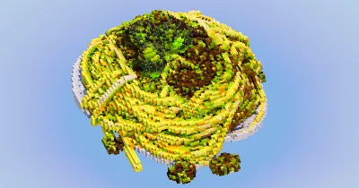 Pasta with Genovese Pesto — Minecraft Build by LeonisBuilds