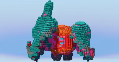 Regidrago from Pokemon — Minecraft Build by LeonisBuilds
