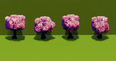 Cherry Trees Pack — Minecraft Build by VerdantBuilds