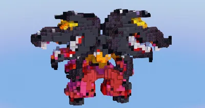 Mega Mawile from Pokemon — Minecraft Build by LeonisBuilds