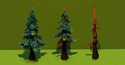 Spruce Trees Pack — Minecraft Build by VerdantBuilds