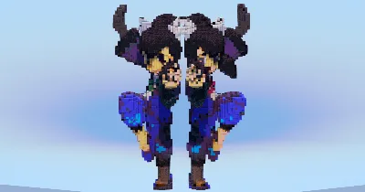 Tate and Liza Gym Leaders — Minecraft Build by LeonisBuilds