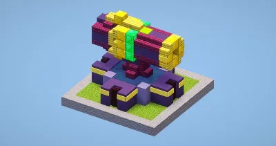 Clash of Clans Cannon Level 20 — Minecraft Build by LeonisBuilds