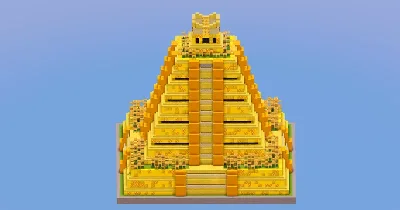 Mayan Temple Golden Version — Minecraft Build by LeonisBuilds