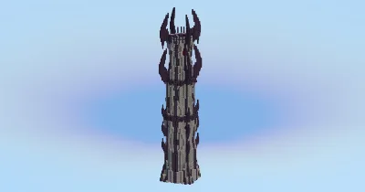 Tuff Bricks Dark Tower — Minecraft Build by LeonisBuilds