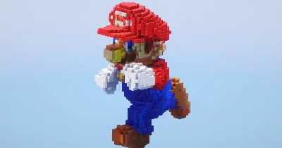 Super Mario‎ — Minecraft Build by LeonisBuilds