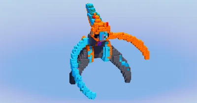 Deoxys Speed from Pokemon — Minecraft Build by LeonisBuilds
