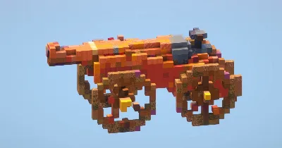 Cannon‎ — Minecraft Build by LeonisBuilds