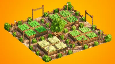 Medieval Crop Farm & Garden | Detailed Survival Build — Minecraft Build by RaekonBuilds