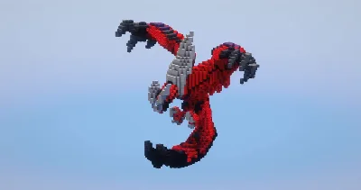 Yveltal — Minecraft Build by LeonisBuilds