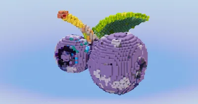 Blueberry Fruit — Minecraft Build by LeonisBuilds