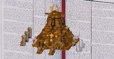 Sun Temple Pyramid — Minecraft Build by TheBibleOfBuilding