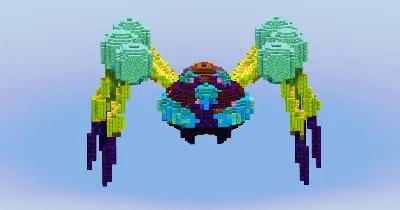 Araquanid from Pokemon — Minecraft Build by LeonisBuilds