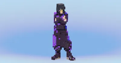 Mai Zenin from Jujutsu Kaizen — Minecraft Build by LeonisBuilds