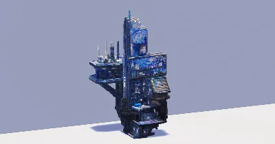 Futuristic Tower — Minecraft Build by ModernCraft