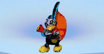 Duck Avenger — Minecraft Build by LeonisBuilds