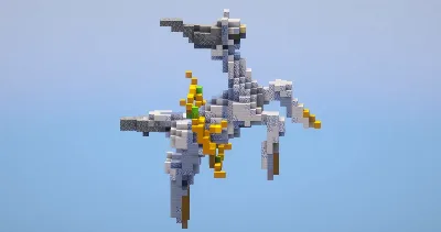 Arceus from Pokemon — Minecraft Build by LeonisBuilds