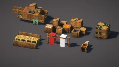 Medieval Decorations — Minecraft Build by MellowHat