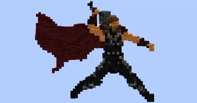 God of Thunder — Minecraft Build by LeonisBuilds