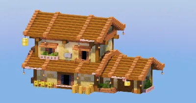 Spruce Japanese House 3 — Minecraft Build by LeonisBuilds