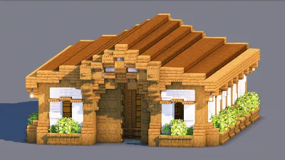 Rustic Storage Barn | Fully Furnished Interior — Minecraft Build by RaekonBuilds