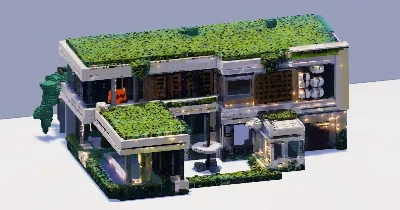 Modern Villa — Minecraft Build by ModernCraft