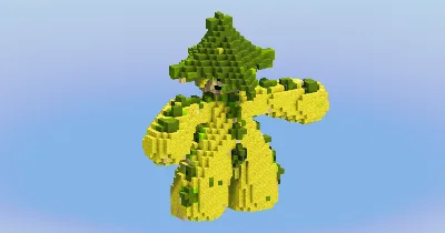 Cacturne from Pokemon — Minecraft Build by LeonisBuilds