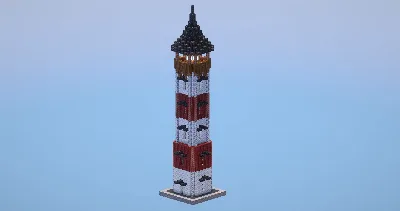 Lighthouse — Minecraft Build by LeonisBuilds