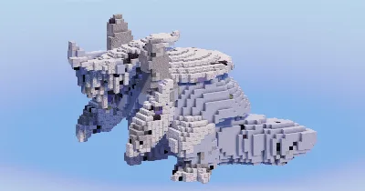 Mega Aggron from Pokemon — Minecraft Build by LeonisBuilds