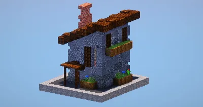 Starter Cabin — Minecraft Build by LeonisBuilds