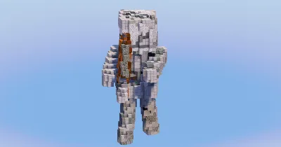 Skeleton from Minecraft — Minecraft Build by LeonisBuilds