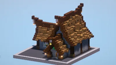 Medieval House — Minecraft Build by LeonisBuilds