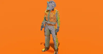 Rodian Pilot — Minecraft Build by StarWarsCreations