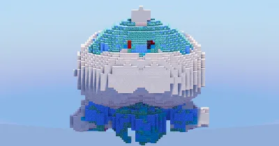 Jellicent Male from Pokemon — Minecraft Build by LeonisBuilds