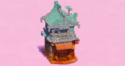 Fantasy Asian Shop — Minecraft Build by EasternRealms