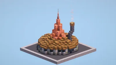 Rounded Medieval House 2 — Minecraft Build by LeonisBuilds