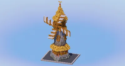 Oak Medieval Windmill — Minecraft Build by LeonisBuilds