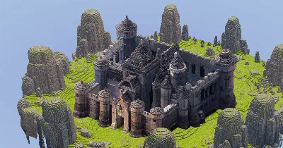 Beginner Medieval Castle — Minecraft Build by StrongholdStudios