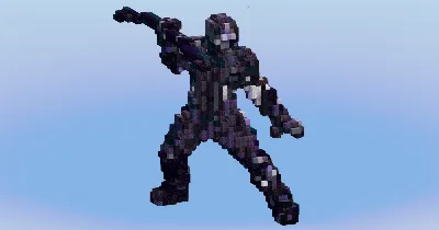 Black Noir from The Boys — Minecraft Build by LeonisBuilds