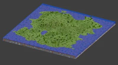 Survival Plains Island Custom Map 750x750 Blocks — Minecraft Build by LeonisBuilds
